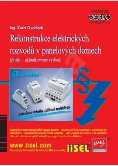 Rekonstrukce elektrických rozvodů v panelových domech (druhé - aktualizované vydání) - Svazek 76