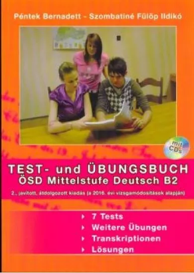 Test- und übungsbuch ösd mittelstufe deutsch B2 /Mit CDs