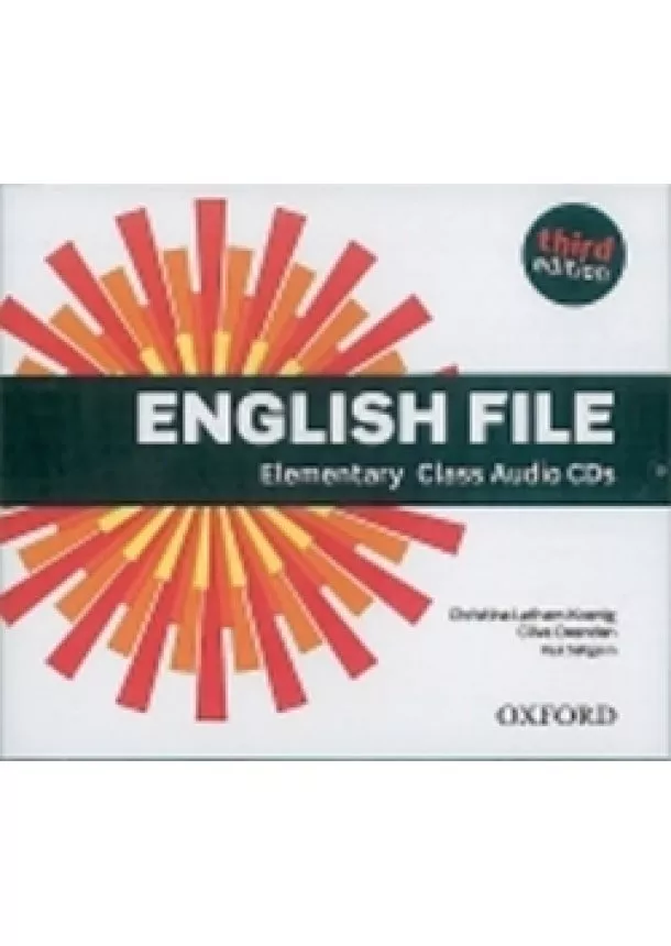 Oxengen, C.; Selings Latham-Koenig, Ch.; - English File Third Edition Elementary Class Audio 4 CDs