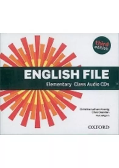 English File Third Edition Elementary Class Audio 4 CDs