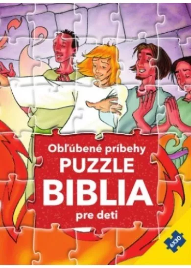 Obľúbené príbehy - Puzzle Biblia pre deti