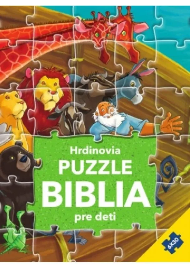 Gustavo Mazali, Gao Hanyu - Hrdinovia - Puzzle Biblia pre deti