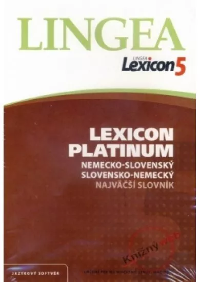 Lexicon Platinum. N-S S-N najväčší slovník