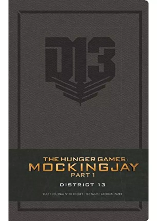 Hunger Games District 13 Ruled Journal