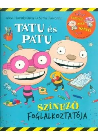 Tatu és Patu színező foglalkoztatója