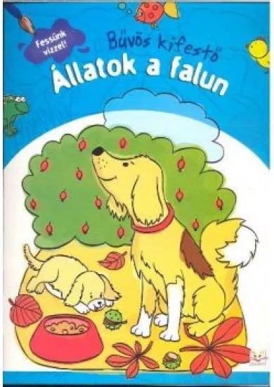 Állatok a falun /Bűvös kifestő