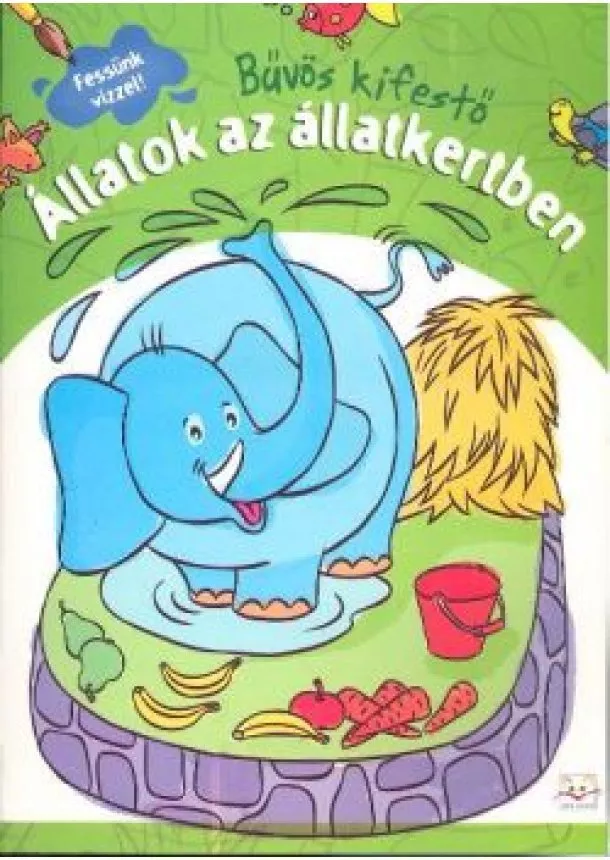 Kifestő Könyv - Állatok az állatkertben /Bűvös kifestő