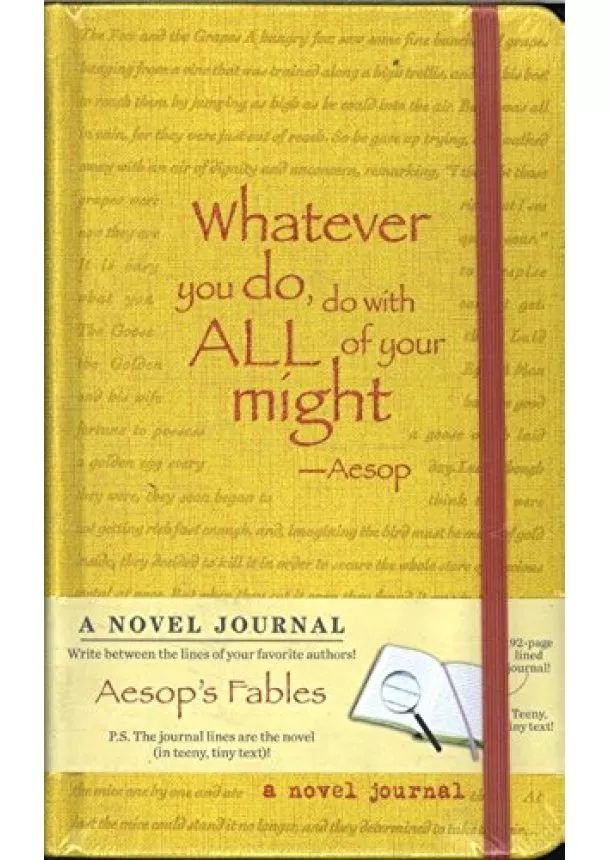 Aesop - Novel Journal: Aesops Fables