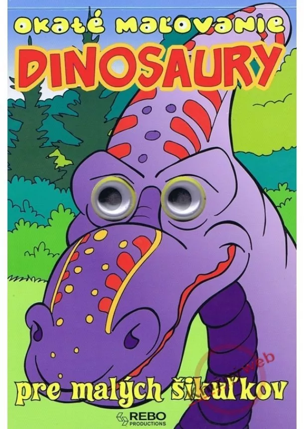 autor neuvedený - Dinosaury - Okaté maľovanie