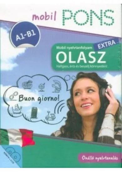 PONS Mobil nyelvtanfolyam EXTRA - Olasz - Hallgass, érts és beszélj könnyedén!