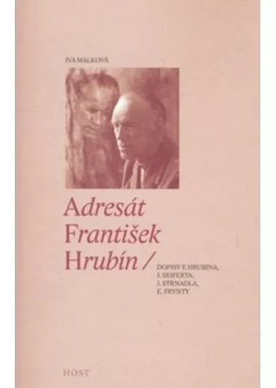 Adresát František Hrubín