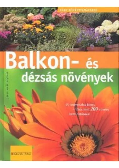 Balkon-és dézsás növények