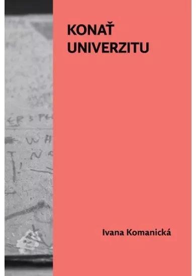 Konať univerzitu