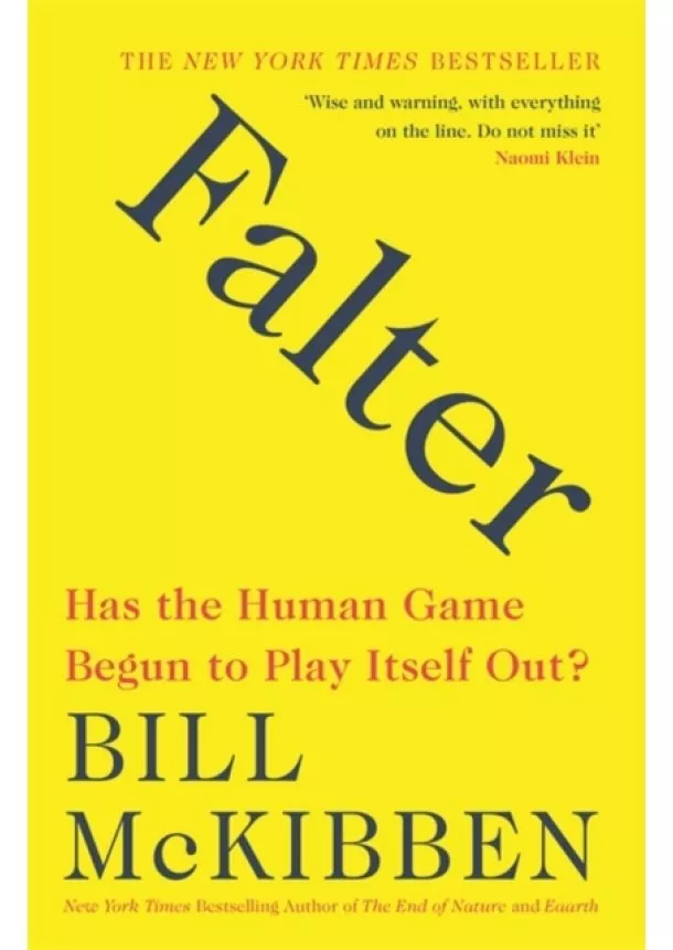 Bill McKibben - Falter