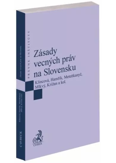 Zásady vecných práv na Slovensku