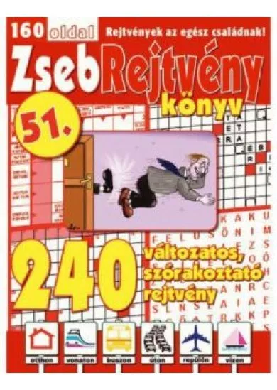 Zsebrejtvény könyv 51.