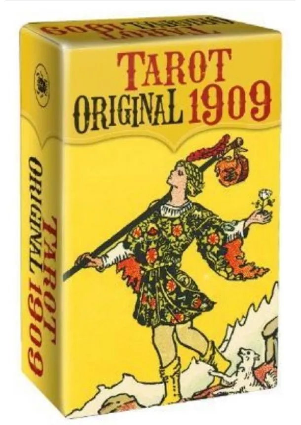 Arthur E. Waite, Pamela Colman Smith - Tarot Original 1909 - Mini Tarot - 78 Tarot Cards with Instructions