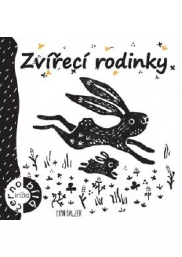 Erin Balzer - Zvířecí rodinky - Černobílá knížka