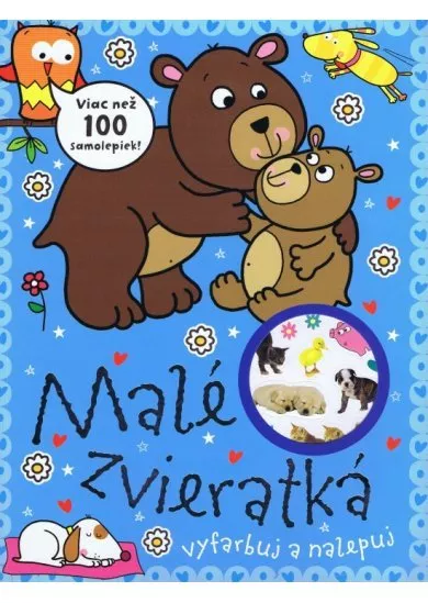 Malé zvieratká - viac než 100 nálepiek