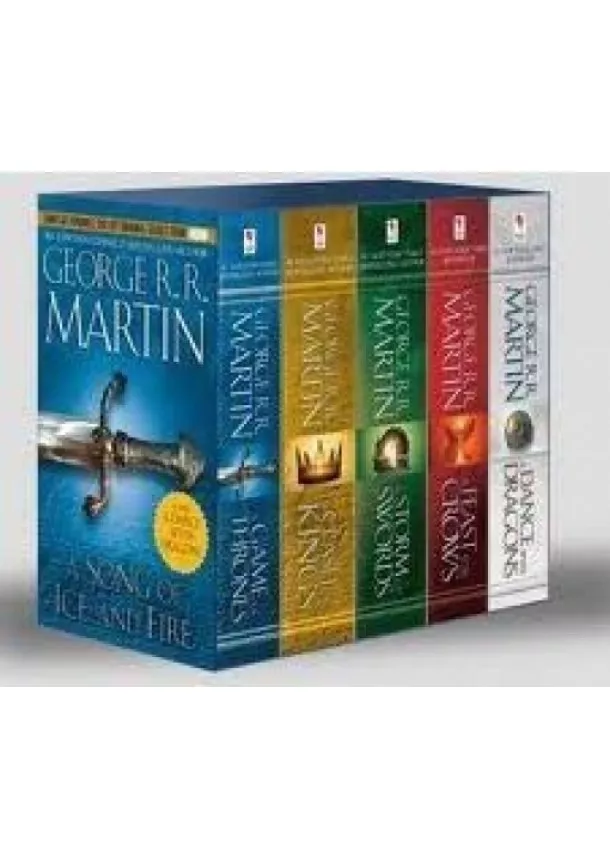 George R. R. Martin - A Song of Ice and Fire 1-5 Song of Ice and Fire - Box set