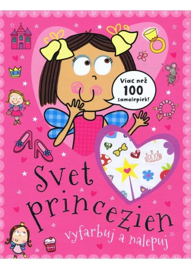 autor neuvedený - Svet princezien - viac než 100 samolepiek