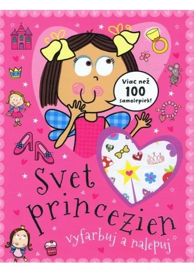 Svet princezien - viac než 100 samolepiek