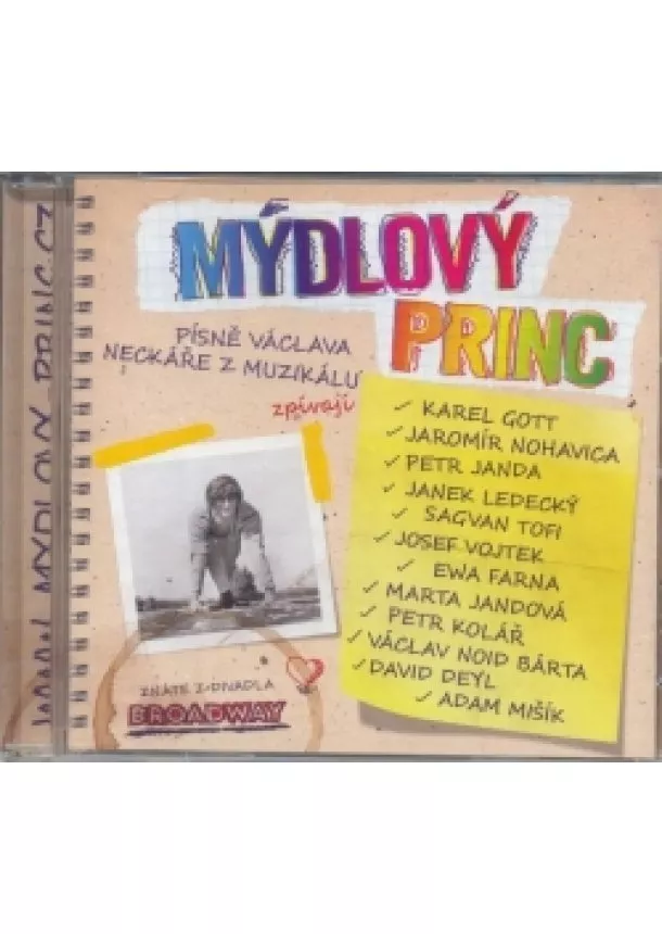 autor neuvedený - CD - Mýdlový princ