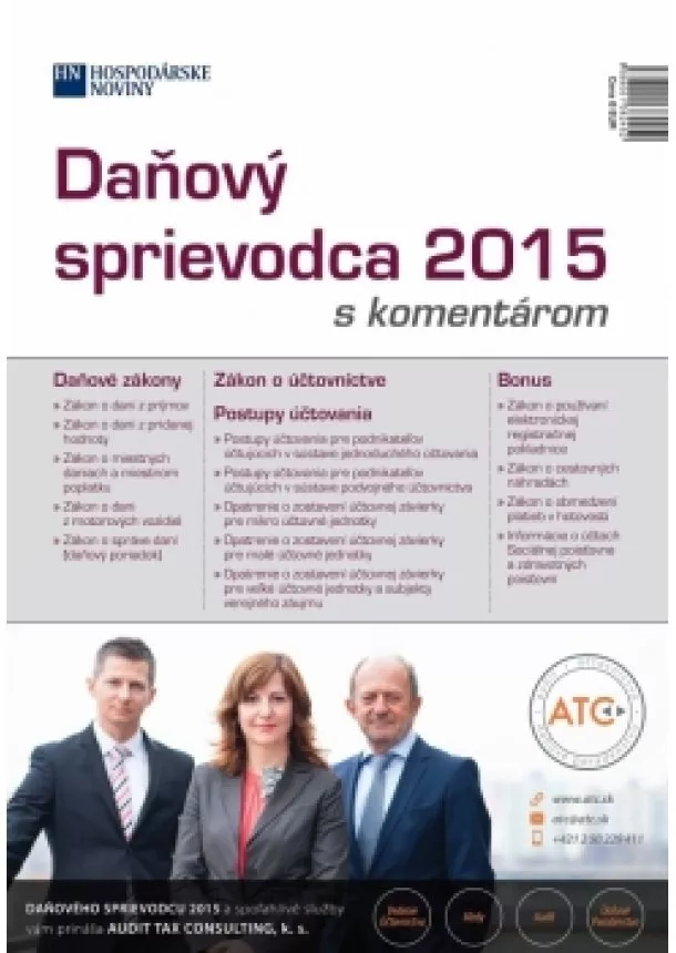 Kolektív autorov - Daňový sprievodca 2015 s komentárom