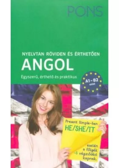 PONS Nyelvtan röviden és érthetően - Angol - A1-B2 szint