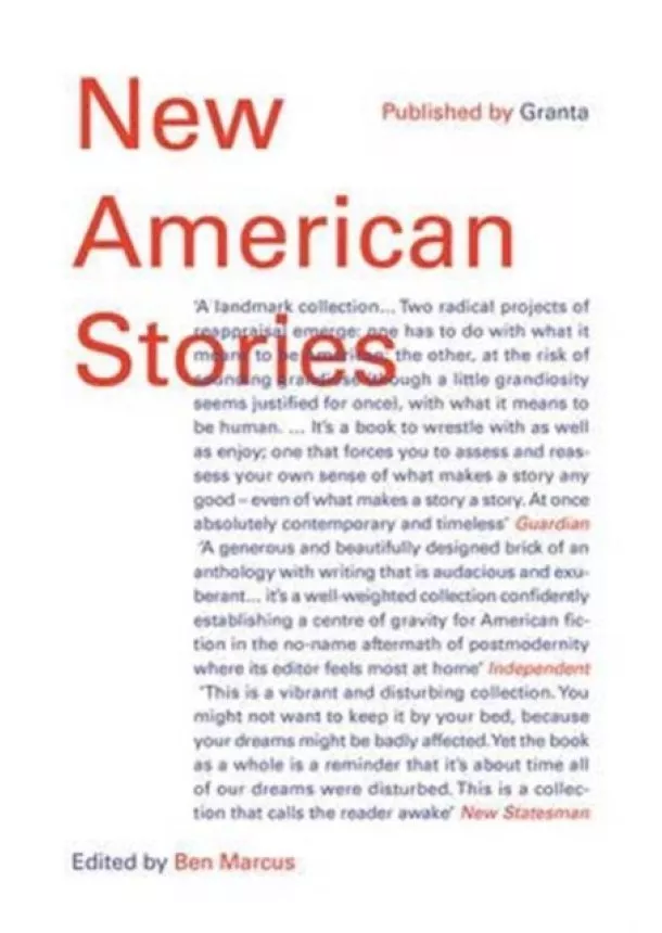 Ben Marcus - New American Stories