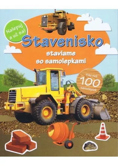 Stavenisko - viac než 100 samolepiek