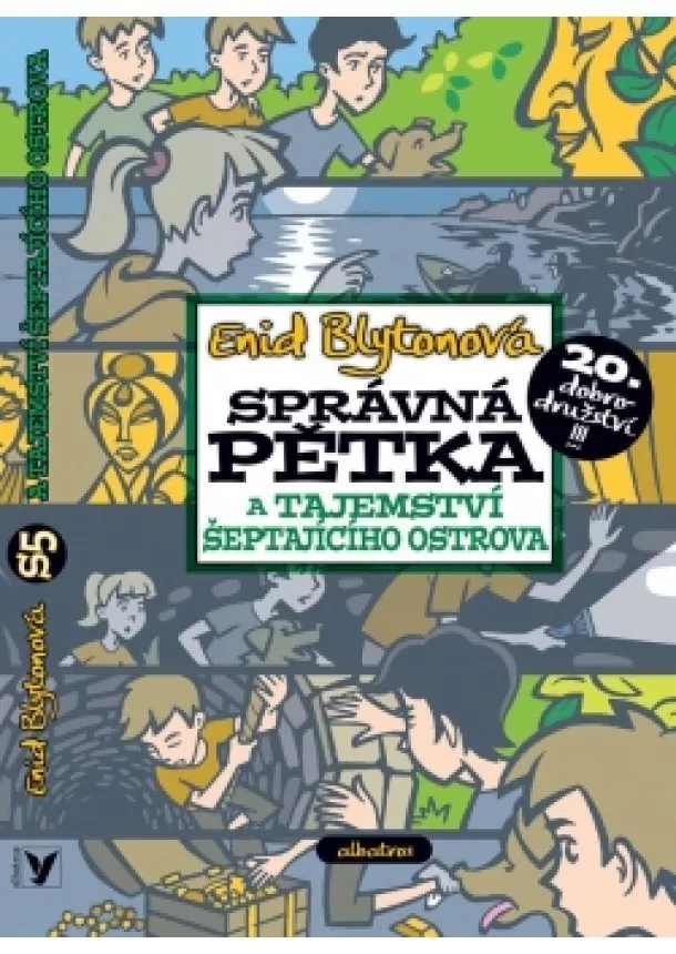 Enid Blytonová - Správná pětka a tajemství Šeptajícího ostrova