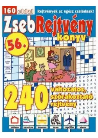 Zsebrejtvény könyv 56.