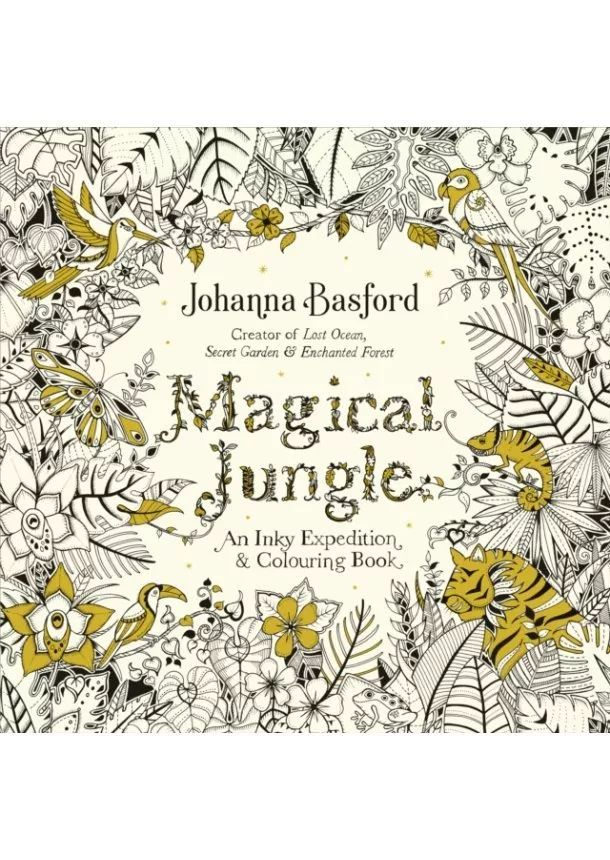 Johanna Basford - Magical Jungle: An Inky Expedition and Colouring Adventure