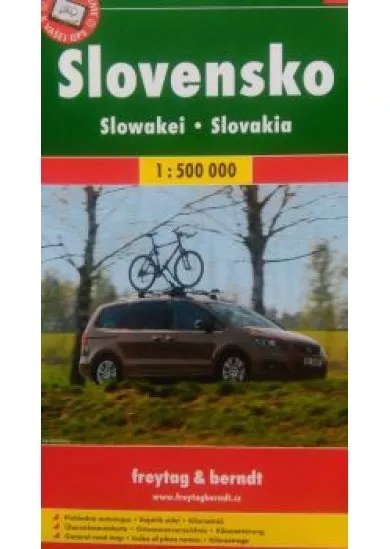 Slovensko automapa 1:500 000 FB 