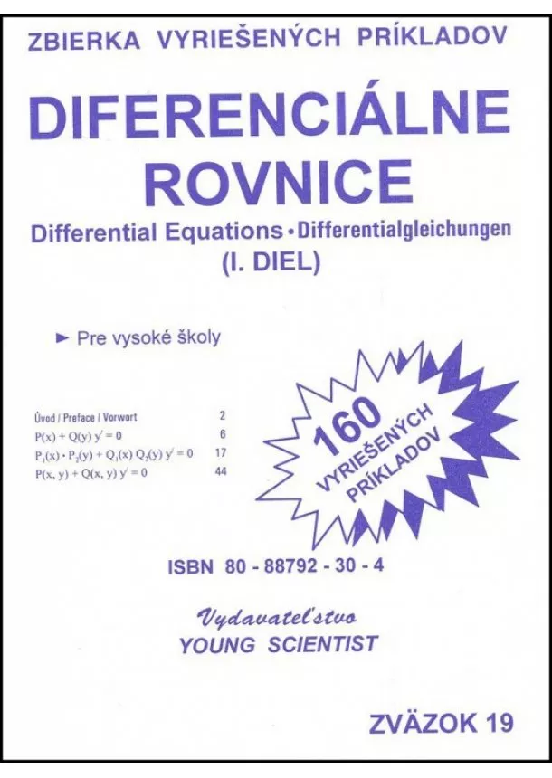 Marián Olejár - Diferenciálne rovnice I. diel