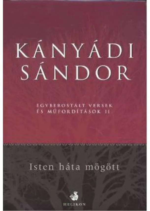 KÁNYÁDI SÁNDOR - ISTEN HÁTA MÖGÖTT