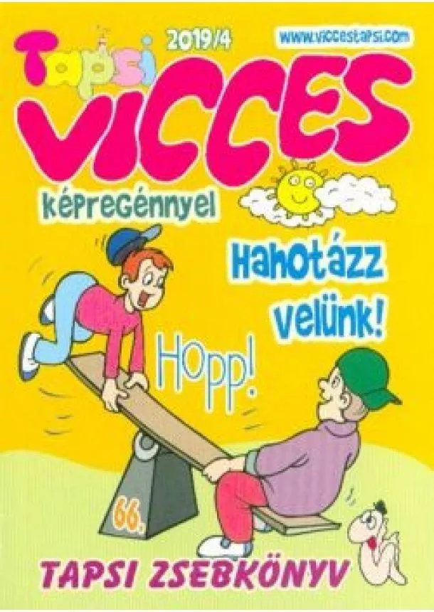 Rejtvénykönyv - Tapsi vicces - Tapsi zsebkönyv 66.