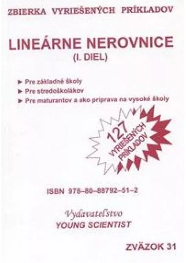 Marián Olejár - Lineárne nerovnice 1