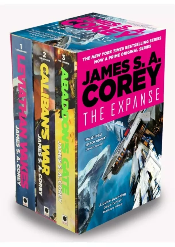 James S. A. Corey - The Expanse Box Set Books 1-3 (Leviathan Wakes, Caliban's War, Abaddon's Gate)