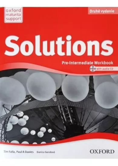 Solutions Second Edition Pre-Intermediate: Workbook + Audio CD (SK Edition)