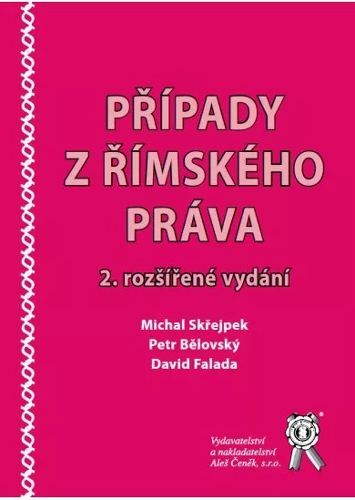 Případy z římského práva. 2 rozšířené vydání