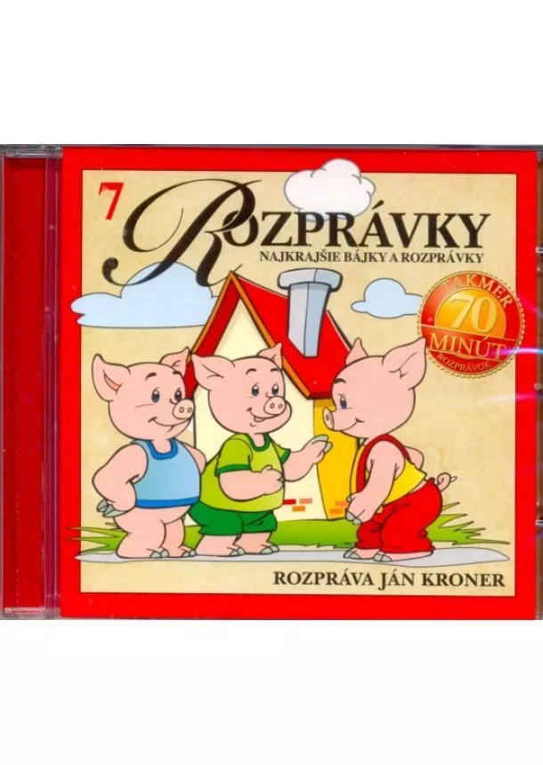 autor neuvedený - CD-Najkrajšie bájky a rozprávky(7)