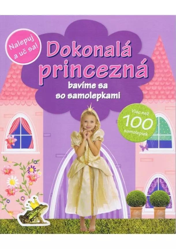 autor neuvedený - Dokonalá princezná - viac než 100 samolepiek