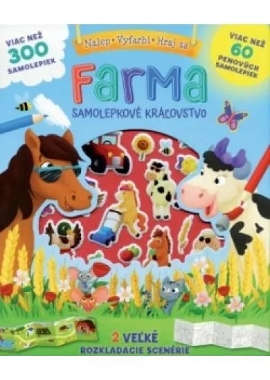 Farma - kúzelné samolepkové kráľovstvo