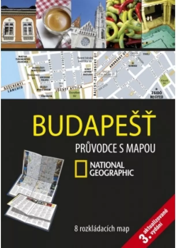 Budapešť - pruvodce s mapou