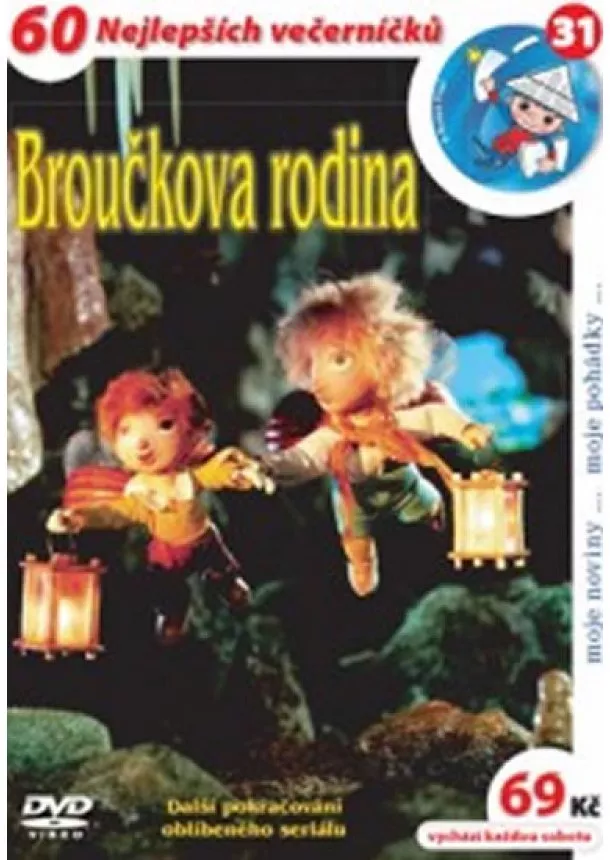 Jan Karafiát - Broučkova rodina - DVD