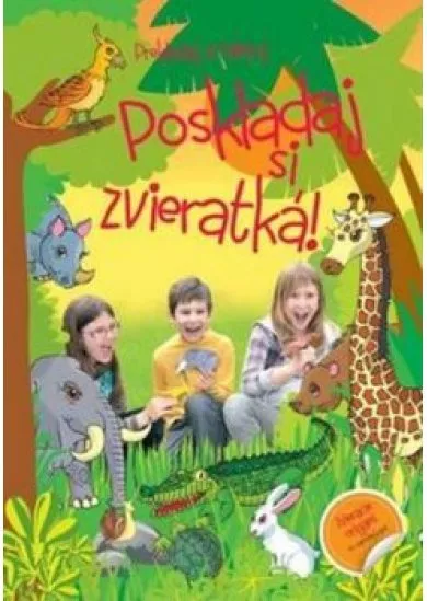 Poskladaj si zvieratká! -  Zvieracie origami so samolepkami