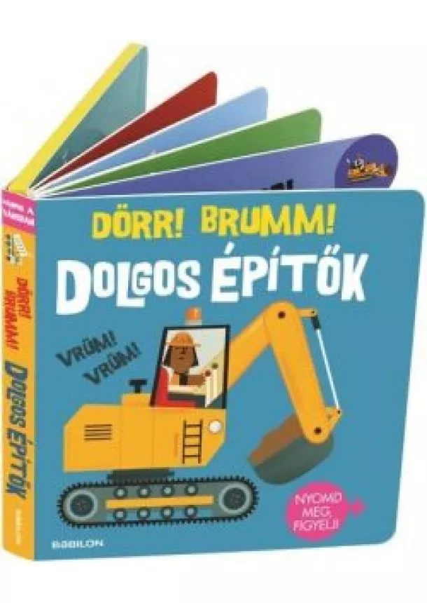 Carles Ballesteros - Dolgos építők - Dörr! Brumm! - Hangzós könyvek