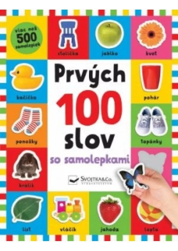 autor neuvedený - Prvých 100 slov so samolepkami